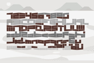 BD Tatami: A Blocky Typographic Statement