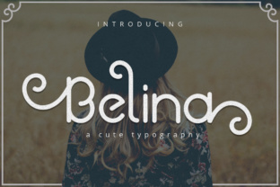 Belina: A Warm, Cute Font for Handmade Creators