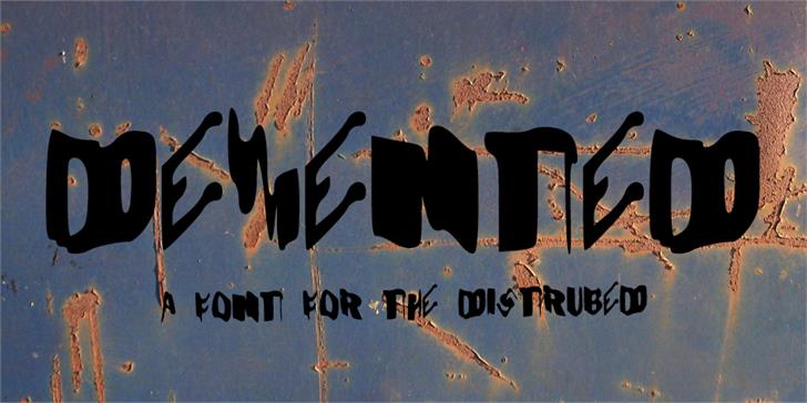Demented: A Bold Display Font for Web Design