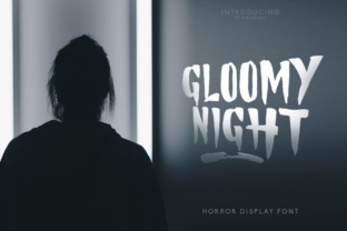 Gloomy Night: A Bold Display Font for Digital Design