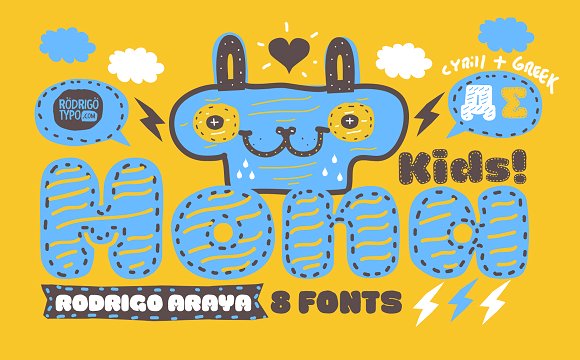 La Mona Kids: A Font That Brings Playfulness to Your Brand