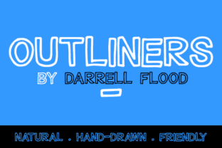 Outliners: A Fun Font for Creative Branding