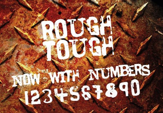 Rough Tough Font for Business Branding