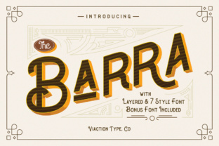 The Barra Font: A Timeless Choice for Handmade Creators