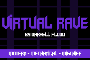Virtual Rave: A Font That Elevates Your Brand